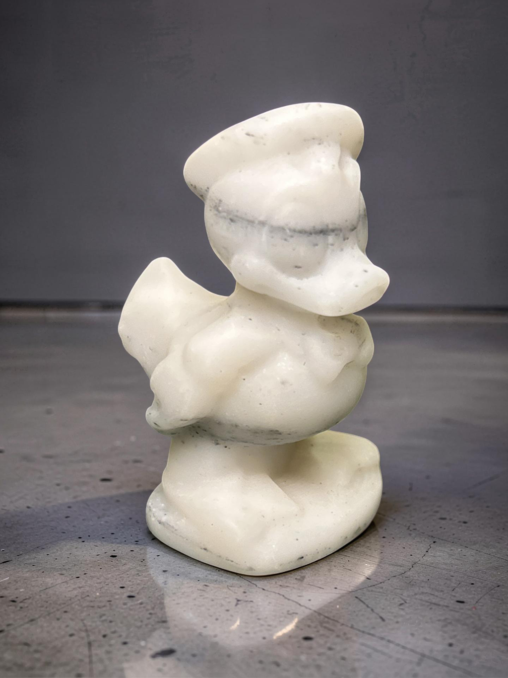 Donald Duck Carving