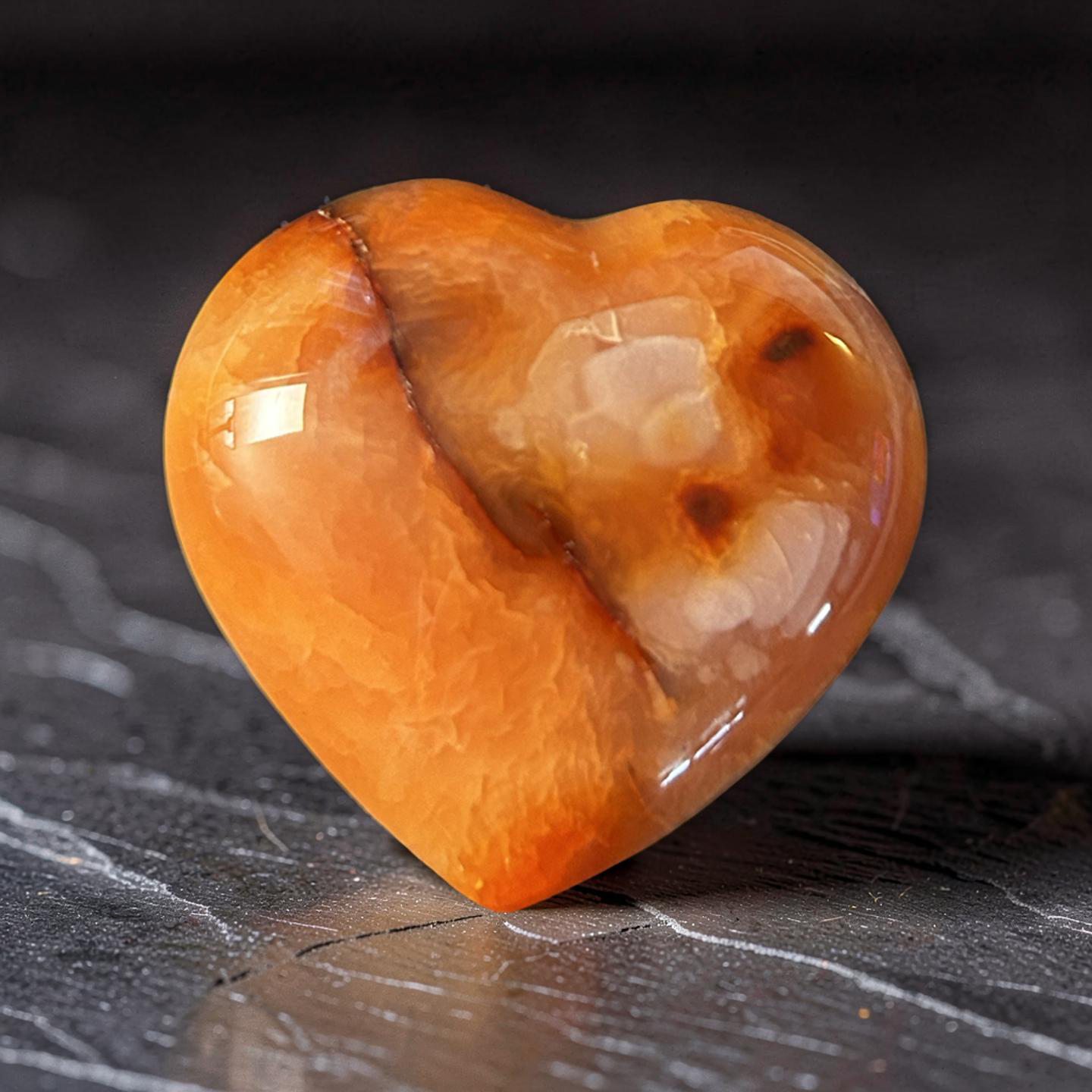 2"-2.5" Heart Carving