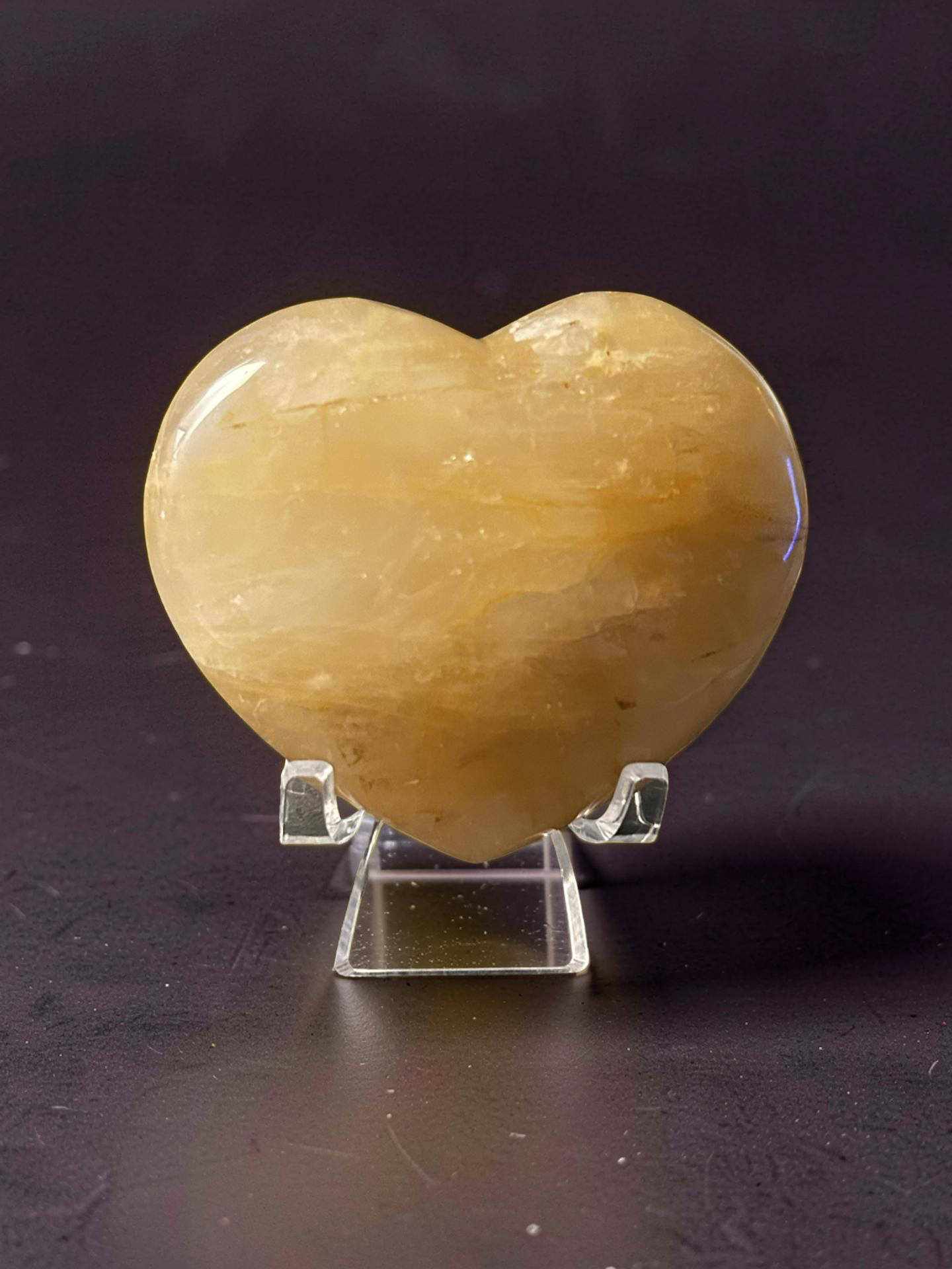 3" Heart Carving