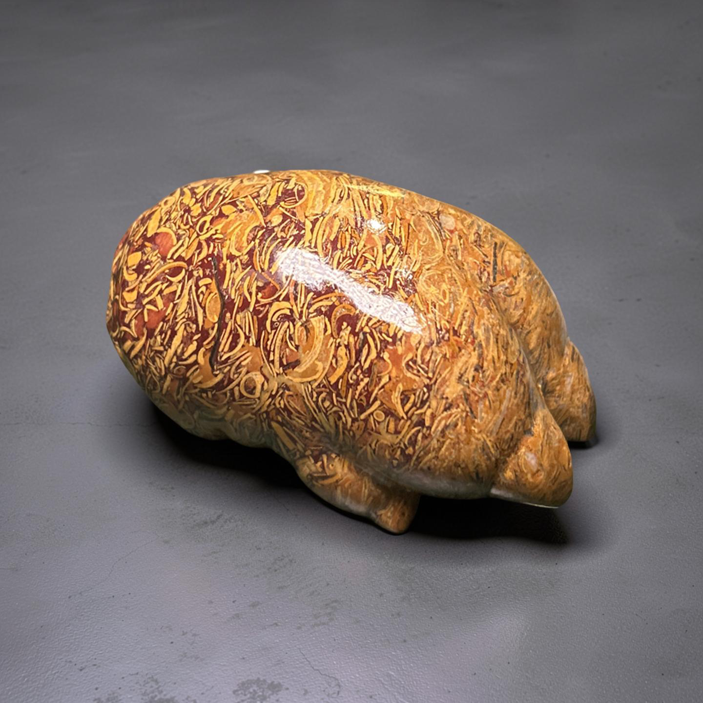 Lucky Pigs Foot Carving