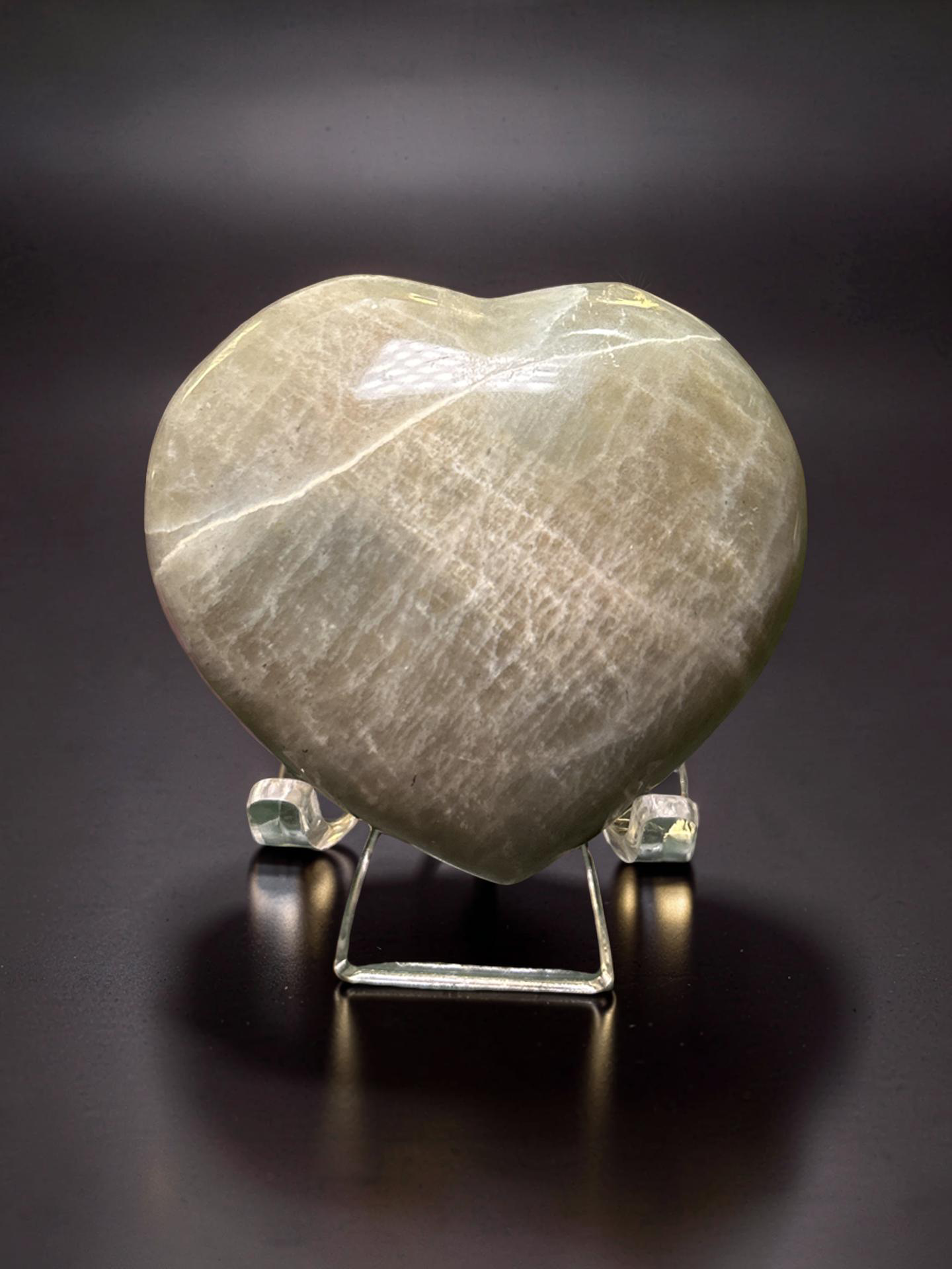 3" Heart Carving