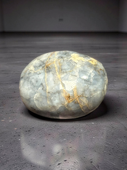 Blue Opal Palm Stone